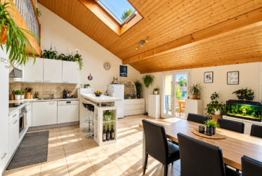 Pour investisseurs – Lot de 4 appartements, une surface commerciale en PPE et 10 parkings