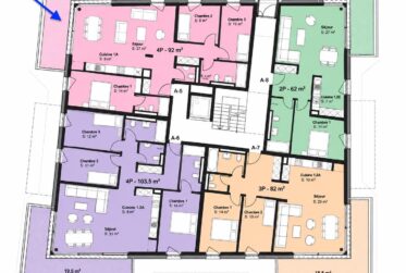 Appartement de standing dans un environnement calme à proximité des commodités