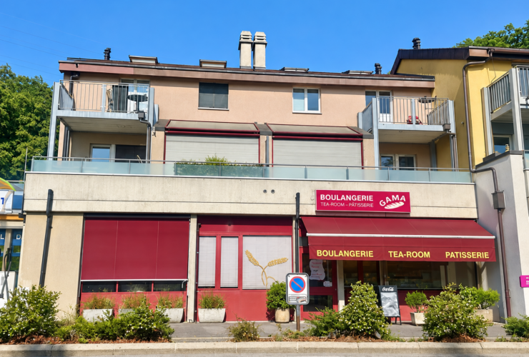 Pour investisseurs – Lot de 4 appartements, une surface commerciale en PPE et 10 parkings